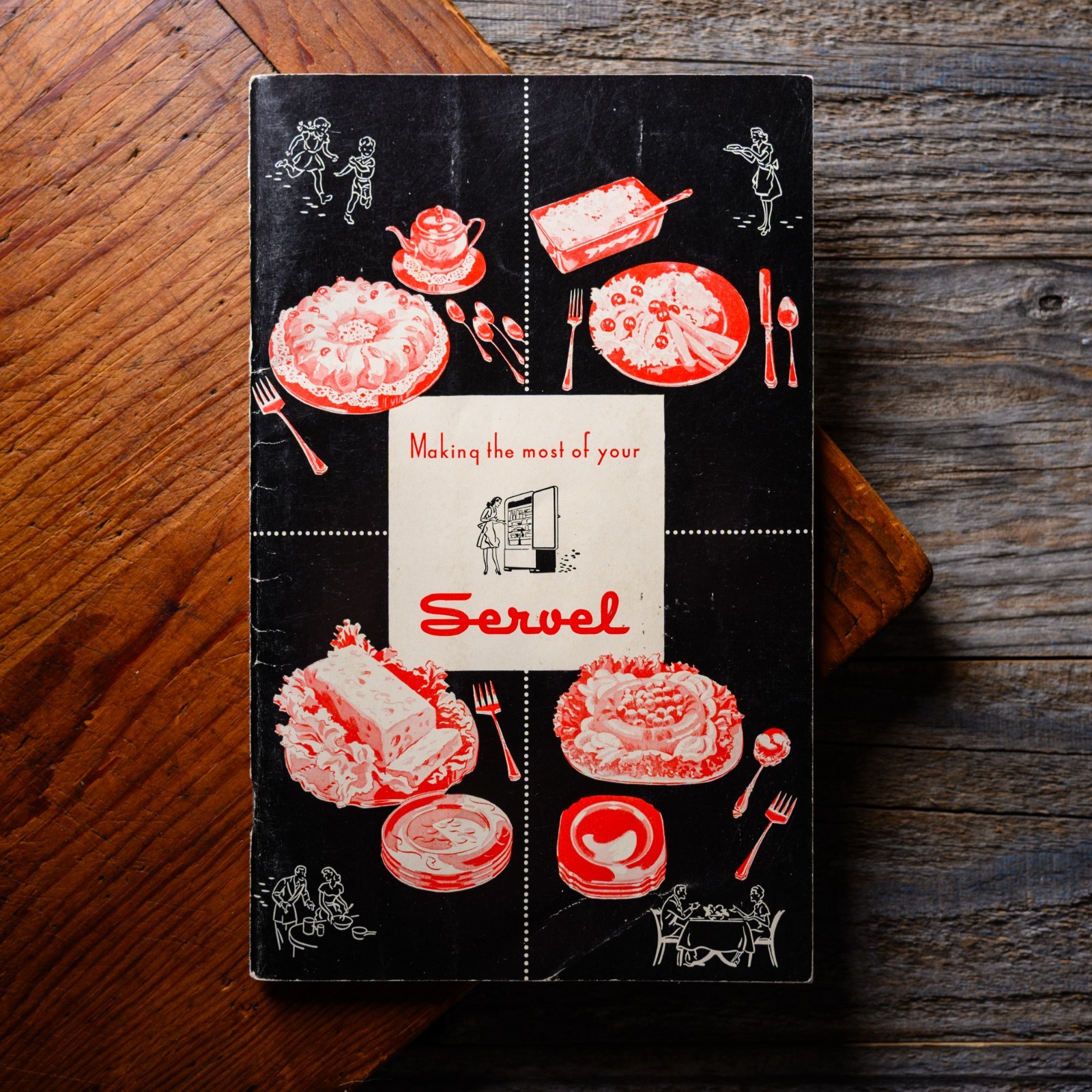 VTG 1948 Making the Most of Your Servel Gas Refrigerator – Mid Century Recipes