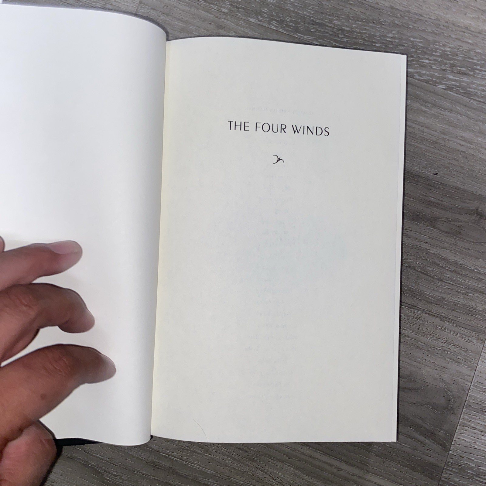 The Four Winds by Kristin Hannah (2021, Hardcover)