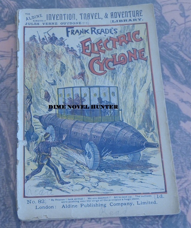 FRANK READE ALDINE LIBRARY INVENTION TRAVEL & ADVENTURE LIBRARY #237 DIME NOVEL