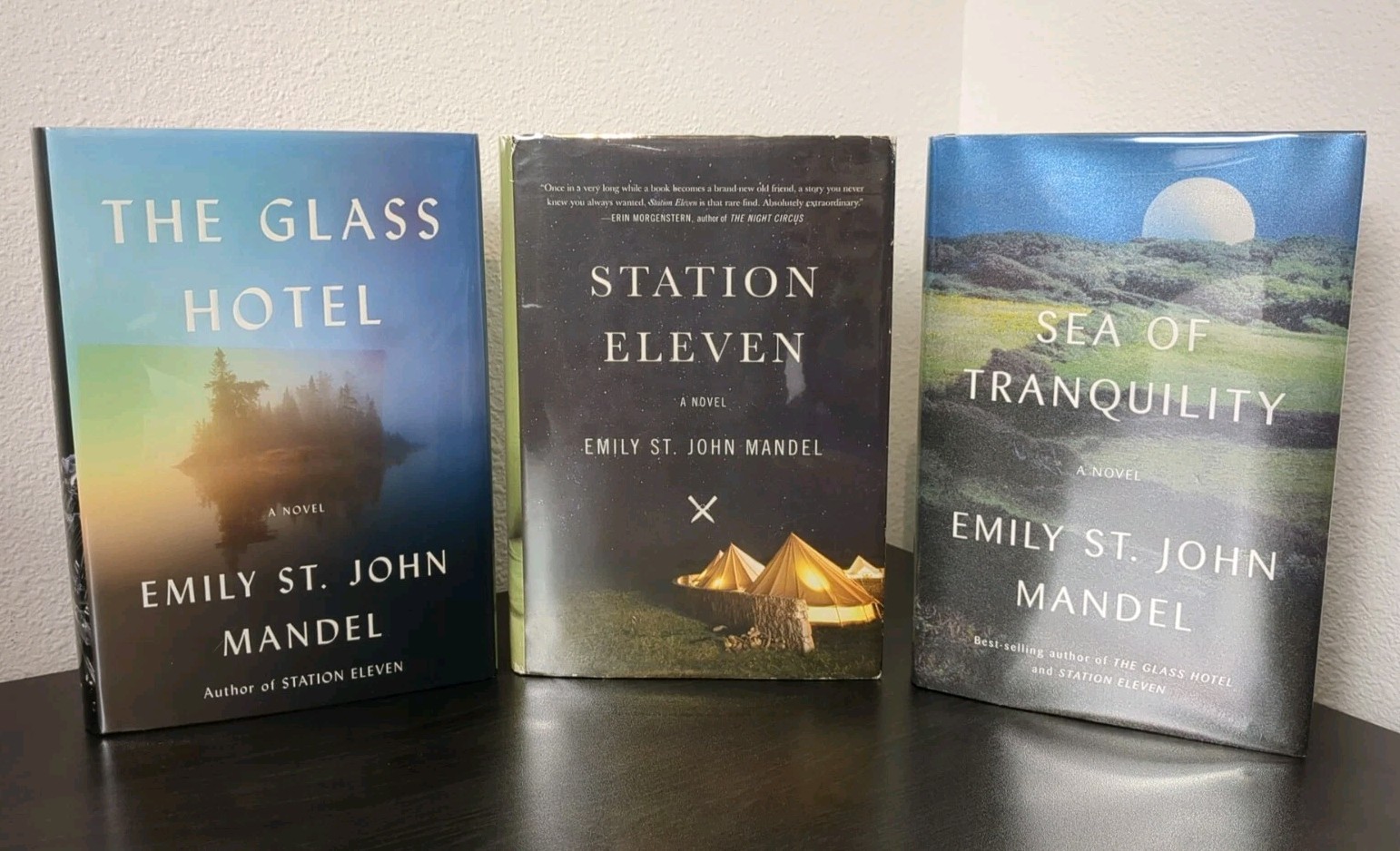 Emily St John Mandel 1st Edition Lot Station Eleven Glass Castle Sea Tranquility