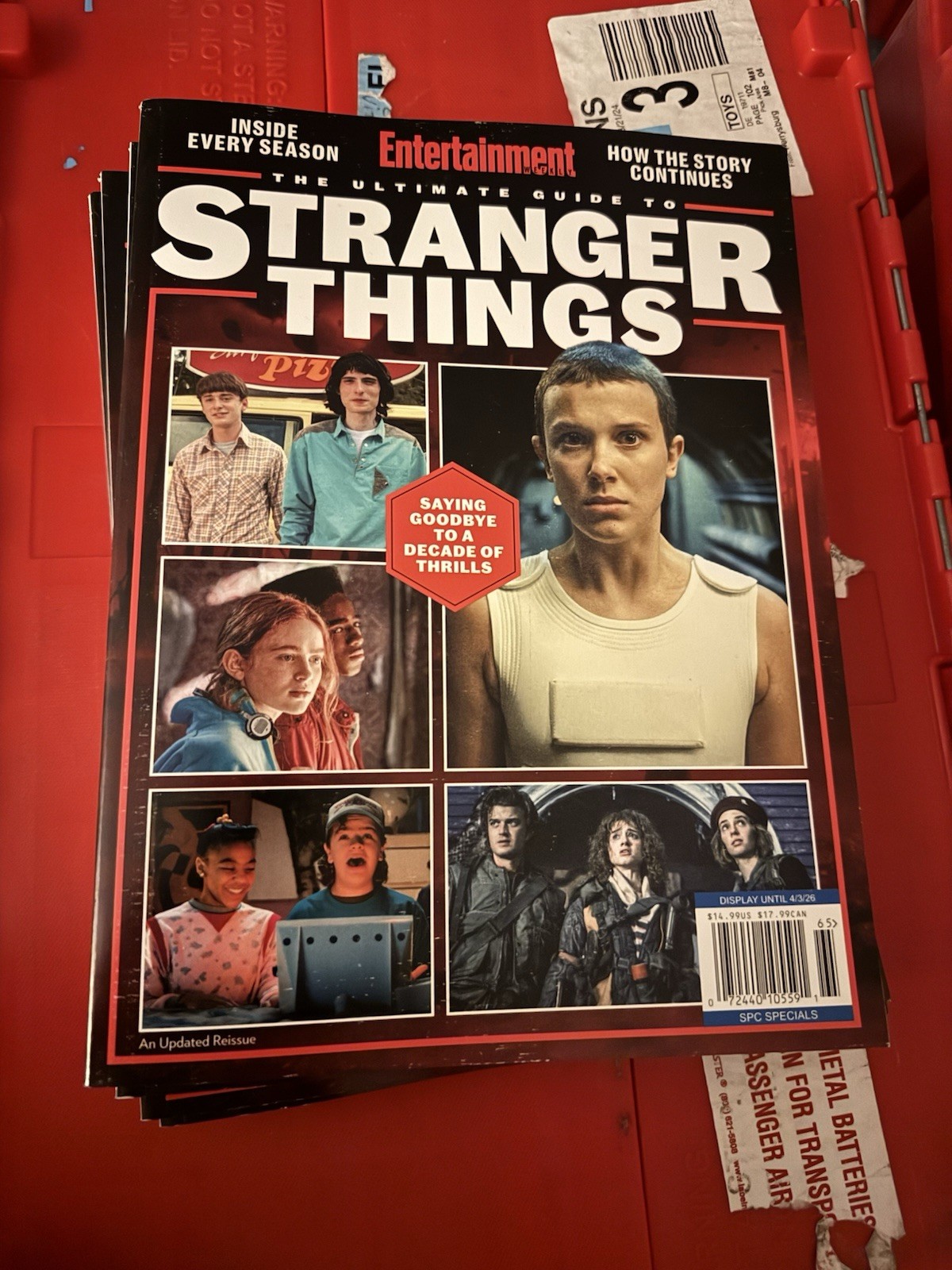 Stranger Things Special Edition Entertainment Weekly Magazine The Ultimate Guide