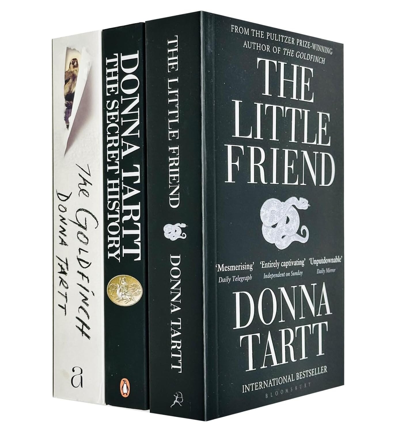 Donna Tartt 3 Books Collection Set – Fiction – Paperback
