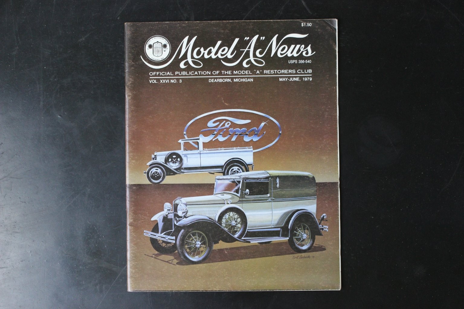 Vintage 1979 Model A News Magazine Ford Model A Cars Trucks Auto Club