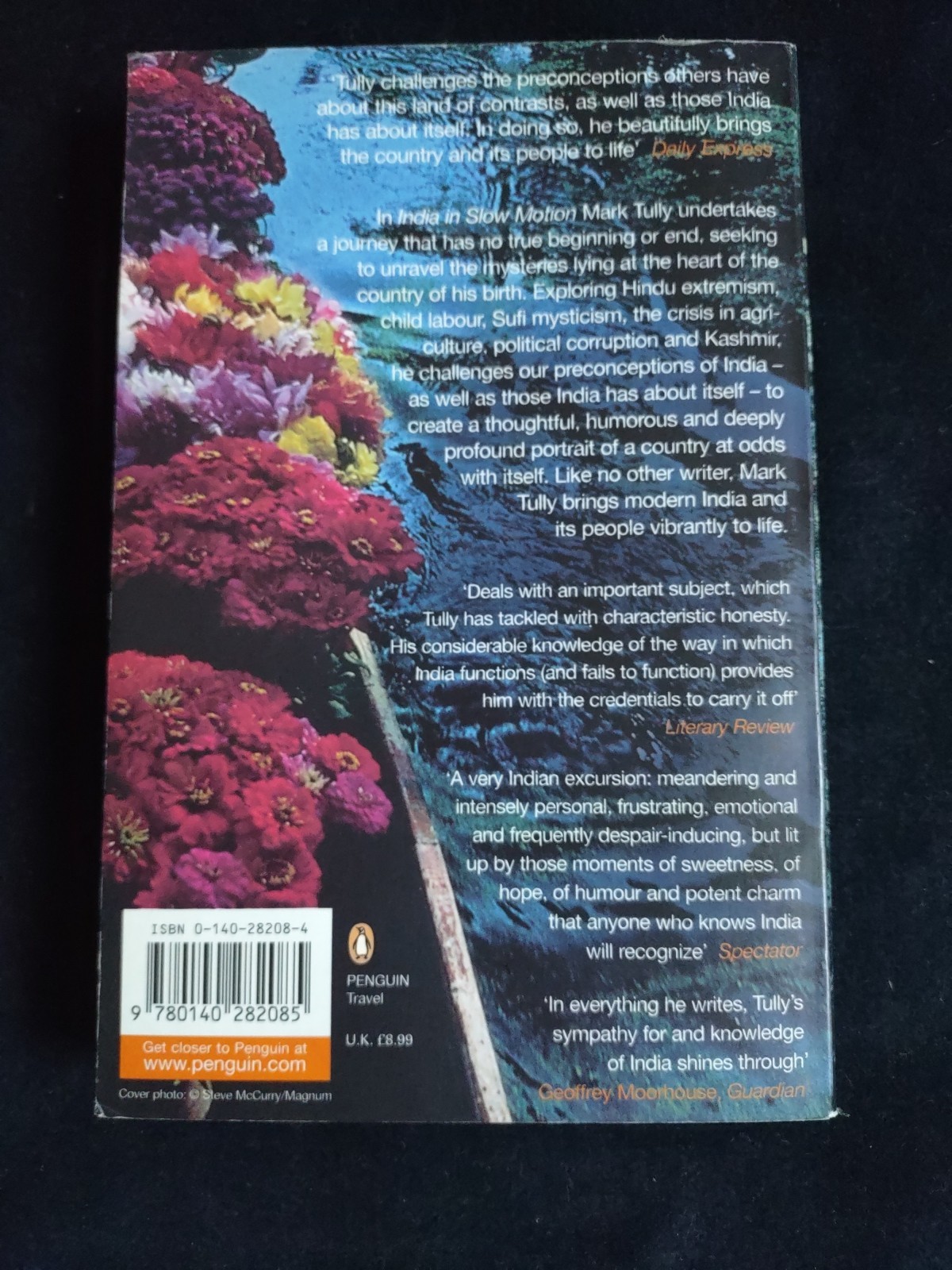 India In Slow Motion Mark Tully UK Softcover Book Travel Stories Journey Penguin