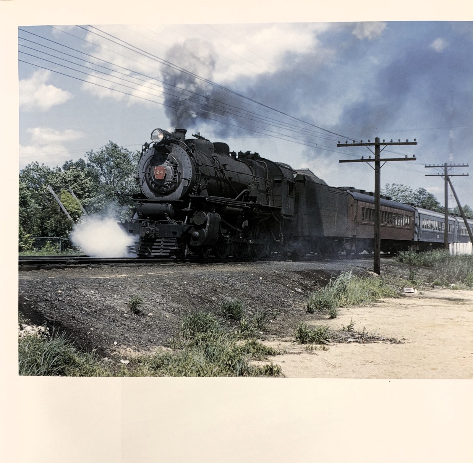 The Pennsylvania Railroad: 1940s-1950s by Don Ball, Jr., hc/dj, 2d edition, 1986