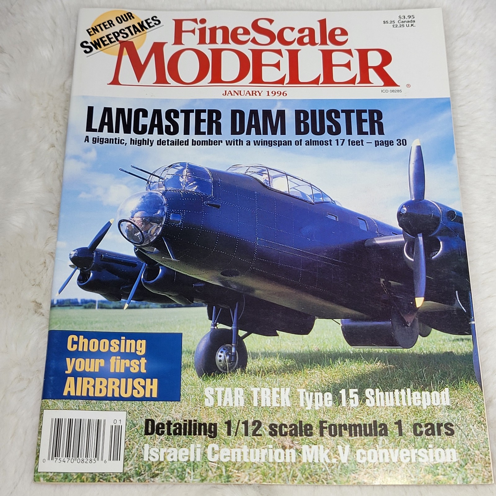 FineScale Modeler Vol 14 #01 Jan 1996 Modeling Magazine VG