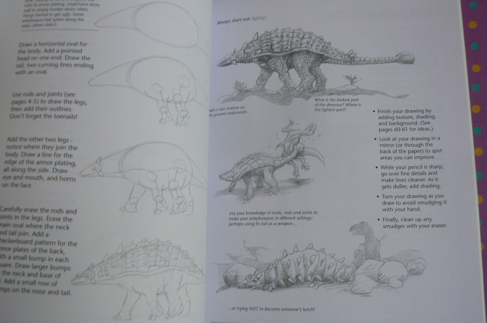DRAW Dinosaurs, Doug DuBosque, NEW PB 31768 Art Instruction,Drawing