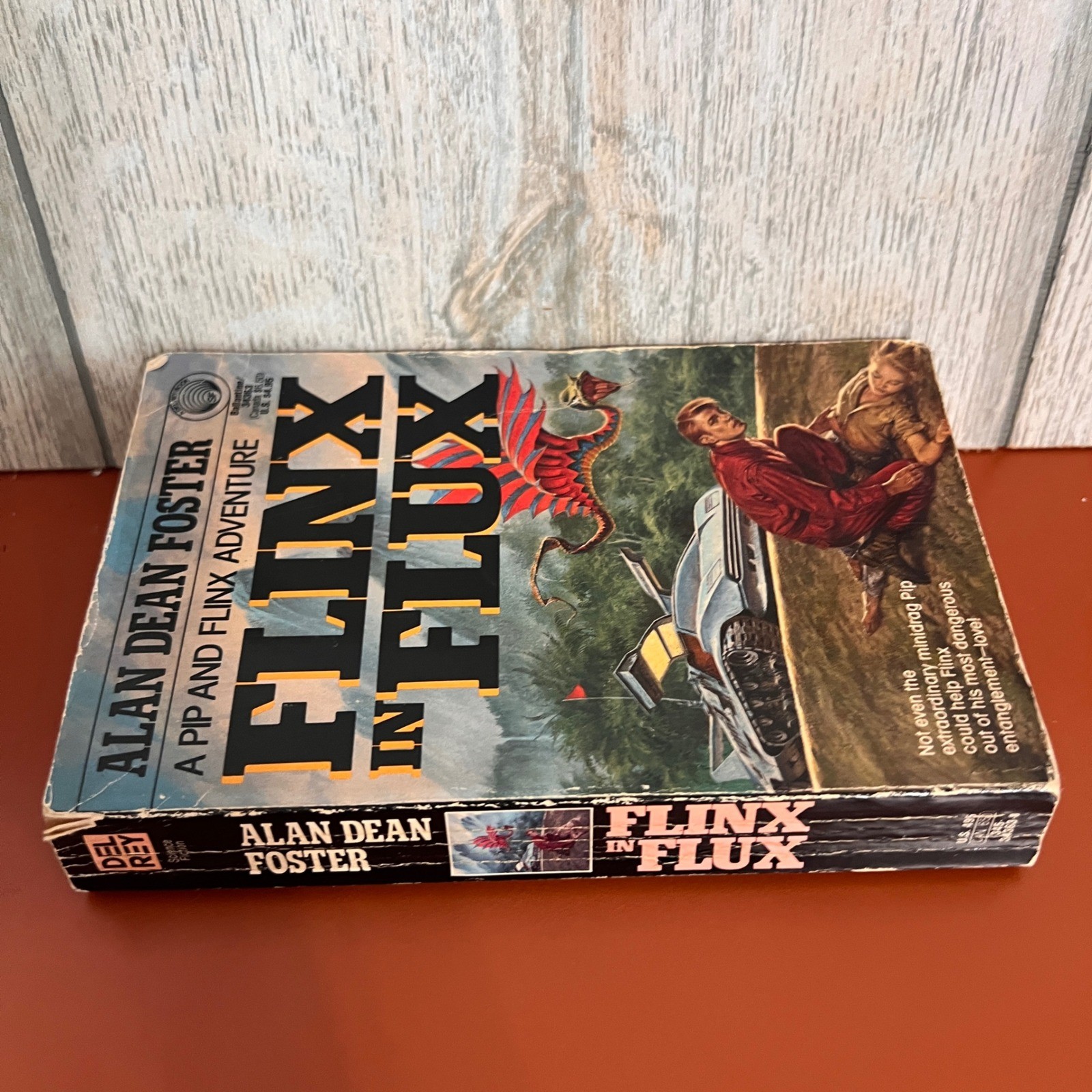 Flinx in Flux Alan Dean Foster Pip and Flinx Adventure Sci-Fi Paperback 1988
