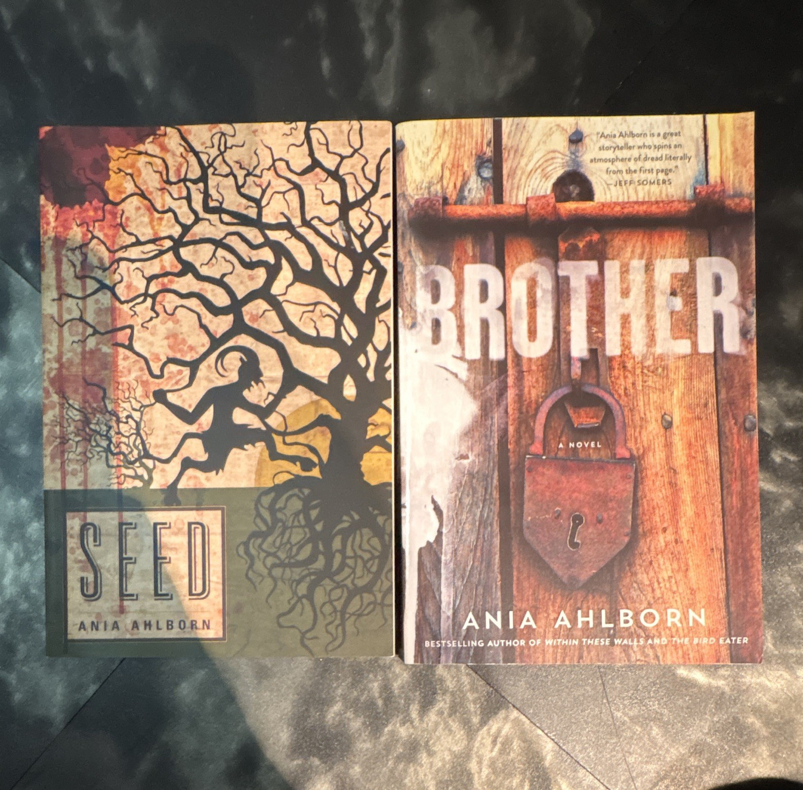 Ania Ahlborn Seed Horror Books Lot of 2 – Seed and Brother