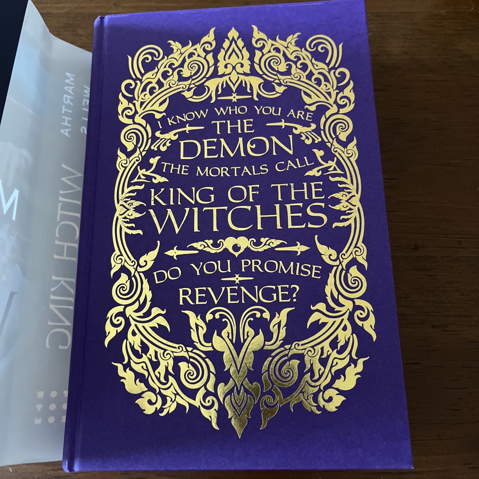 Illumicrate Exclusive: Witch King SIGNED by Martha Wells (Hardcover) New