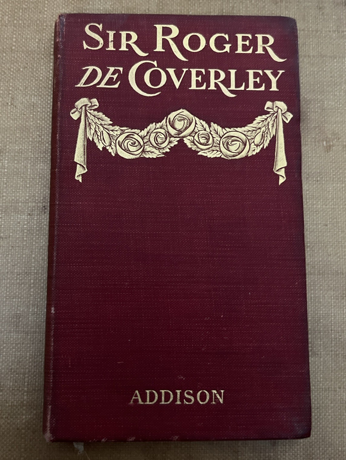 Sir Roger de Coverley : Joseph Addison