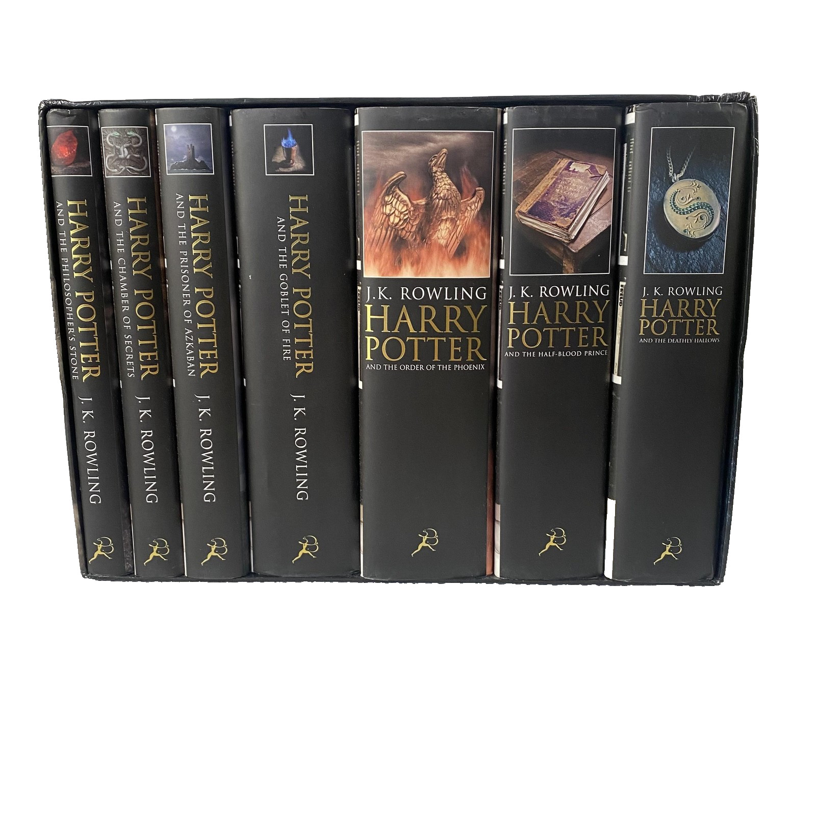 The Complete Harry Potter Collection J.K. Rowling HC Black Box Set Bloomsbury