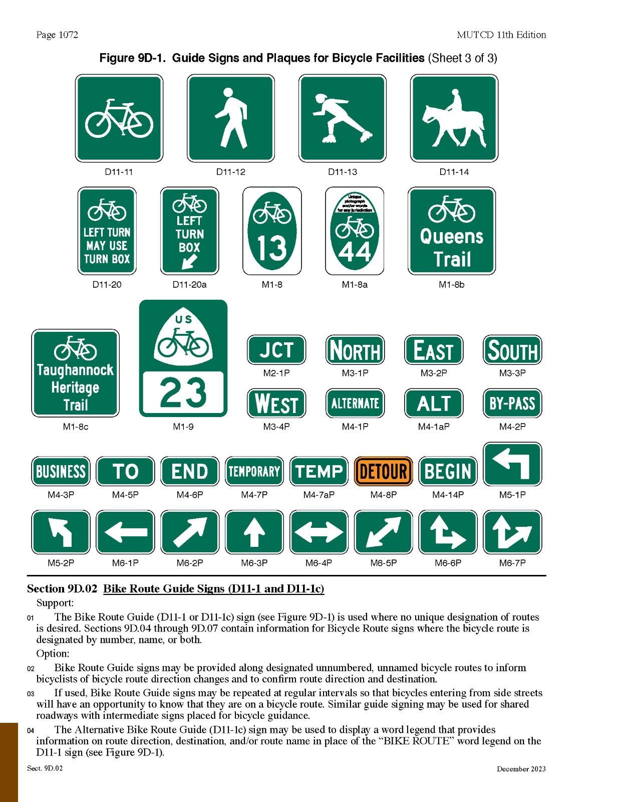 Manual on Uniform Traffic Control Devices (MUTCD) 11th Edition