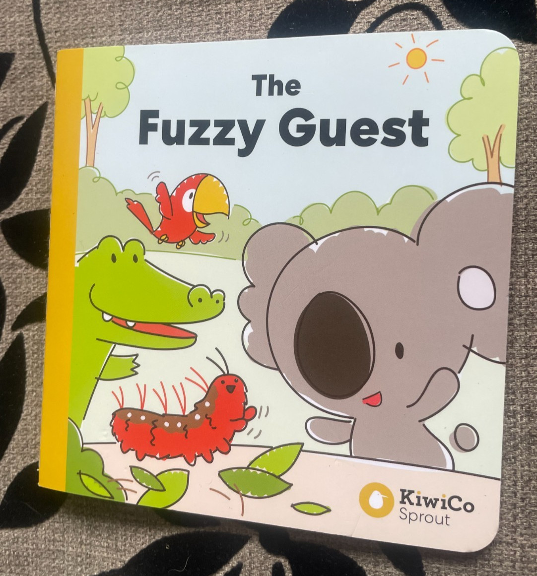 NEW. KIWICO SPROUT. THE FUZZY GUEST, 2025. 12.5 BY 12.5CM