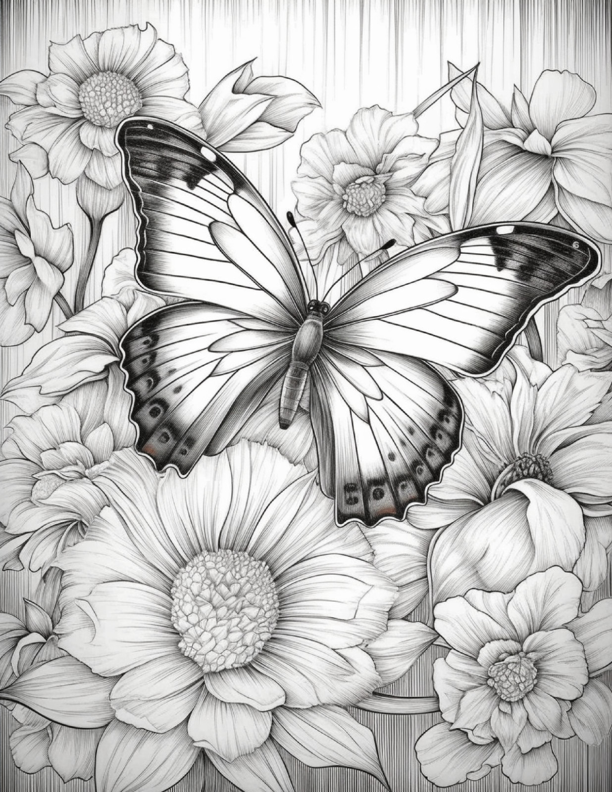 butterflies an spring fflowers