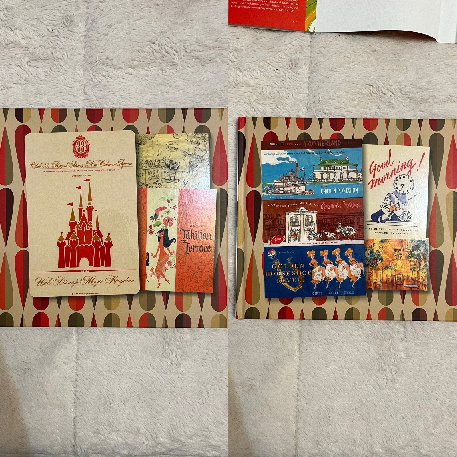 Eat Like Walt: The Wonderful World of Disney Food Marcy Carriker Smothers NEW