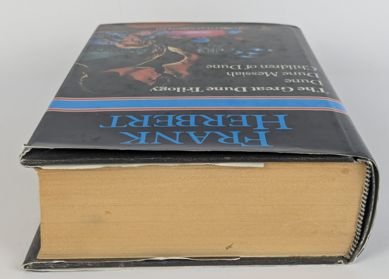The Great Dune Trilogy Dune (Hardcover) 1984 Frank Herbert Messiah Children