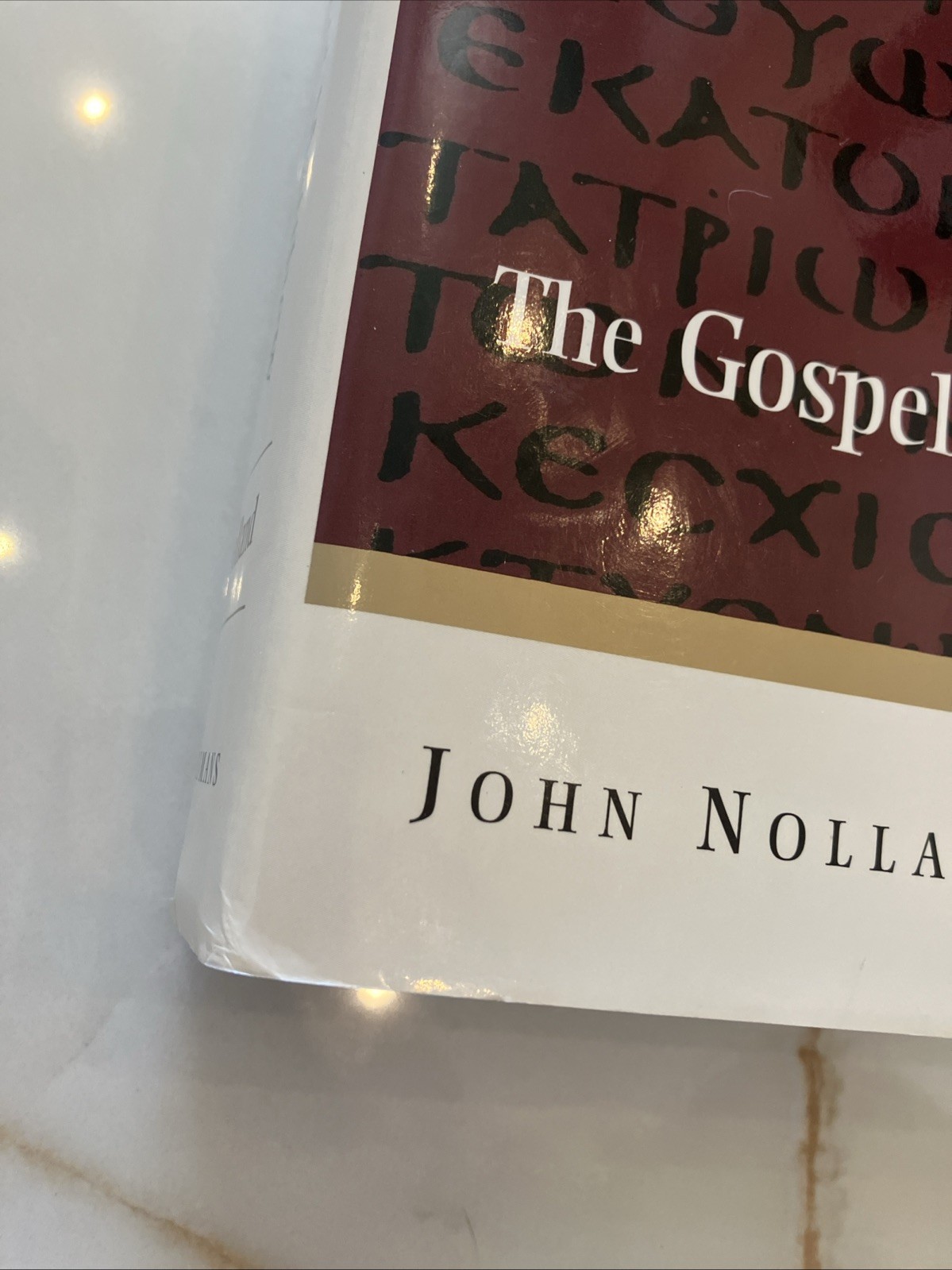 The Gospel Of Matthew John Nolland NIGTC HC Dust Jacket Eerdmans