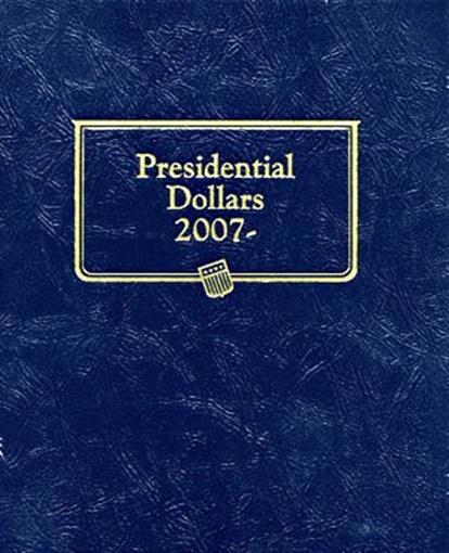 Presidential Dollars Date Set Coin Album 2007-Date By Whitman 2183 Free US Post