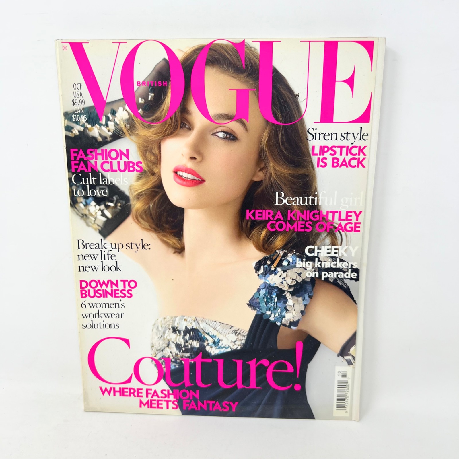 Vogue Magazine British October 2007, Keira Knightley Comes Of Age Cover