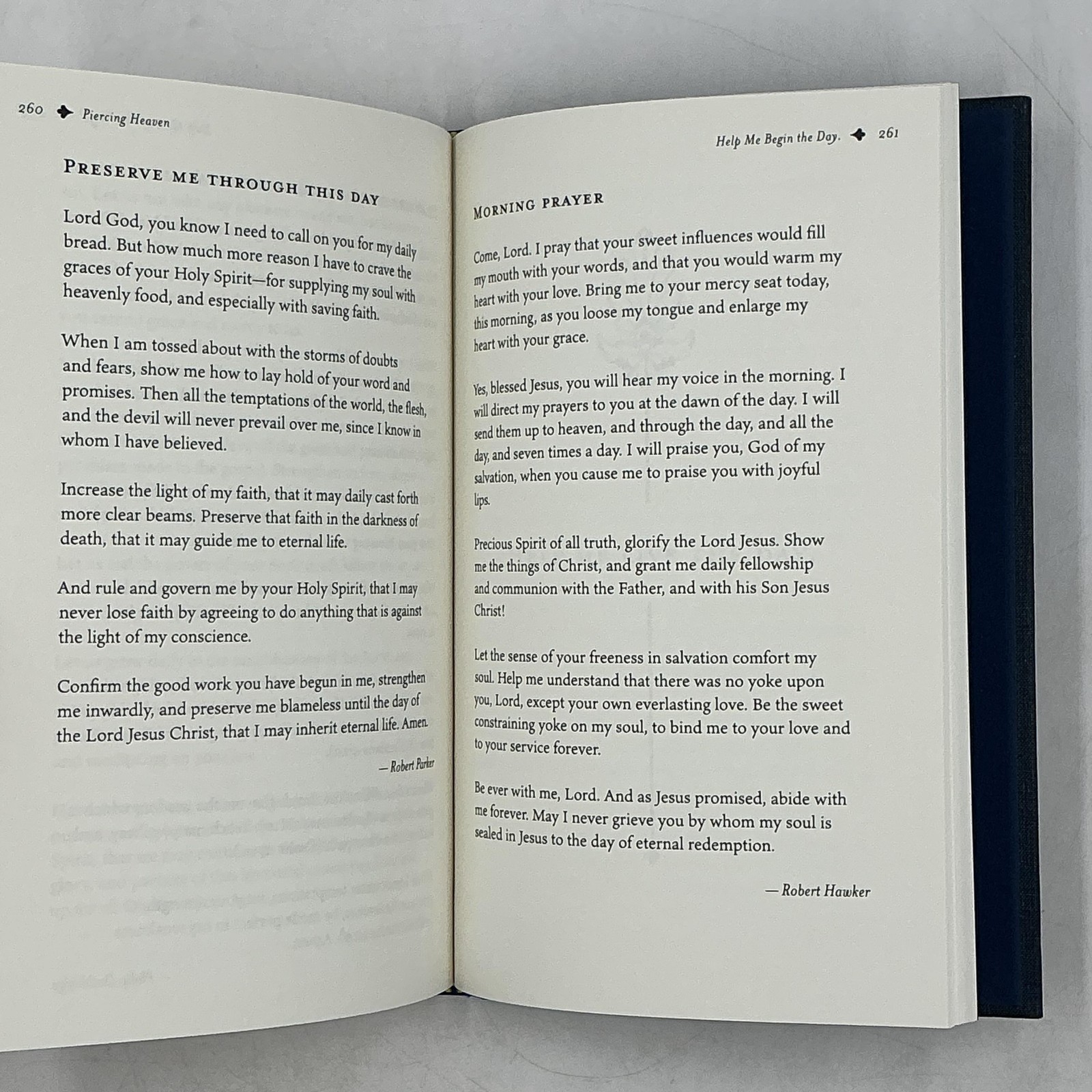 Piercing Heaven Prayers Of The Puritans Robert Elmer 2019 Blue HC Lexham Press