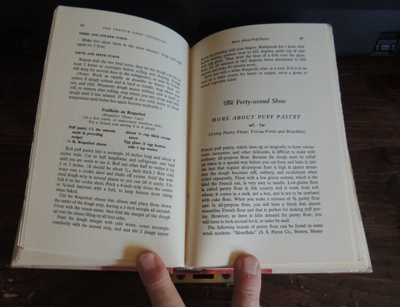 The French Chef Cookbook by Julia Child HC DJ 1968, 440 PAGES