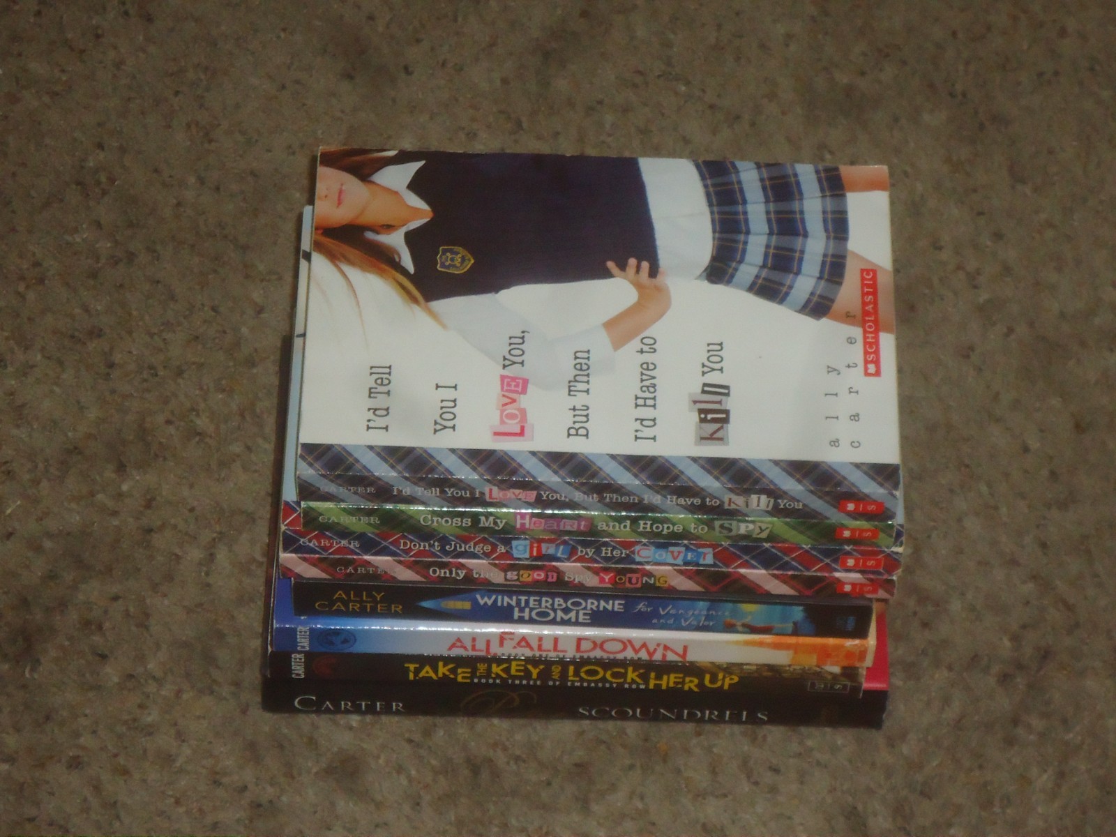 Lot 8 Ally Carter Novels Gallagher Girls Heist Society Embassy Row