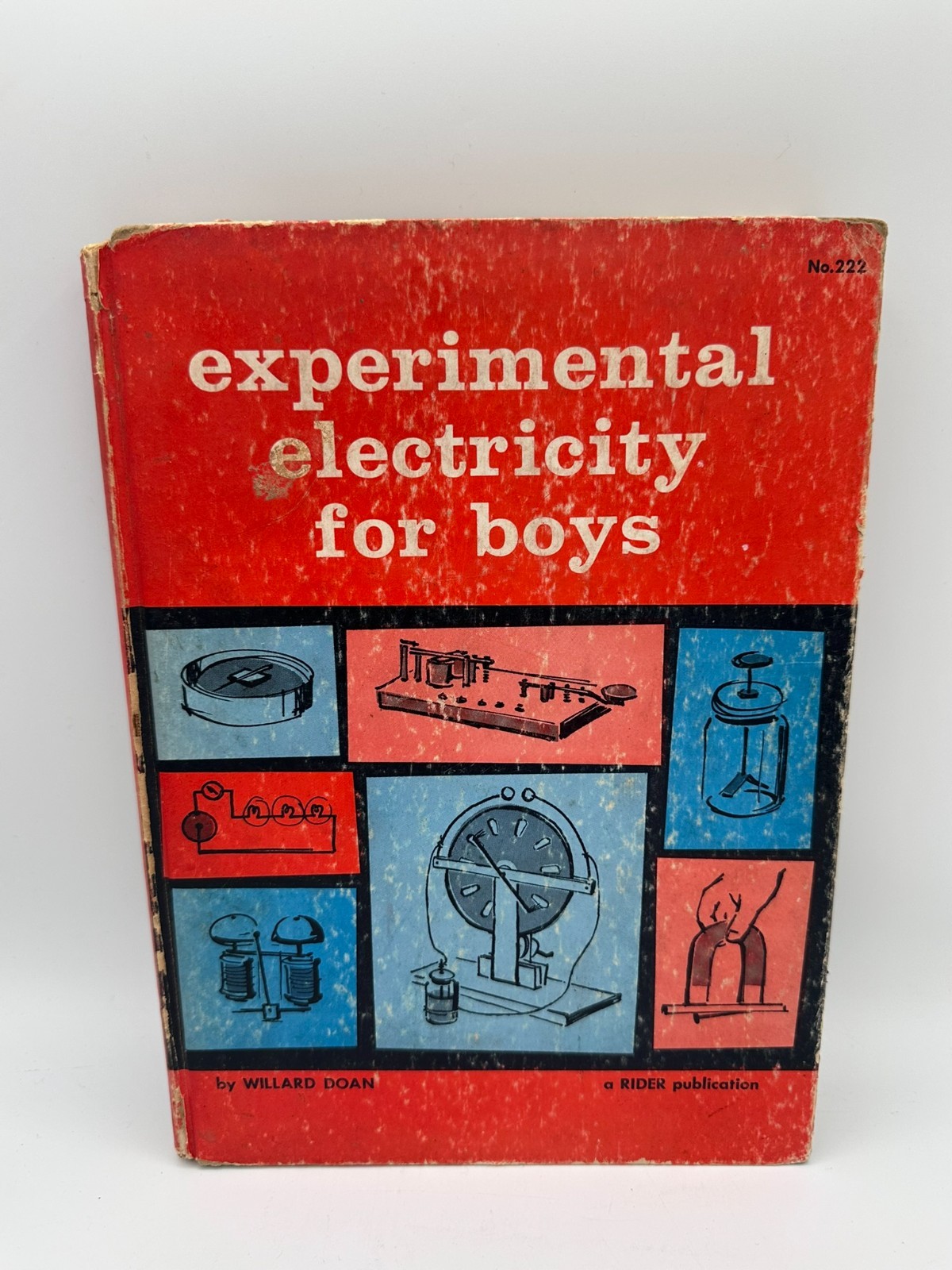 RARE Experimental Electricity for Boys by Willard Doan 1959 Edition Hardcover