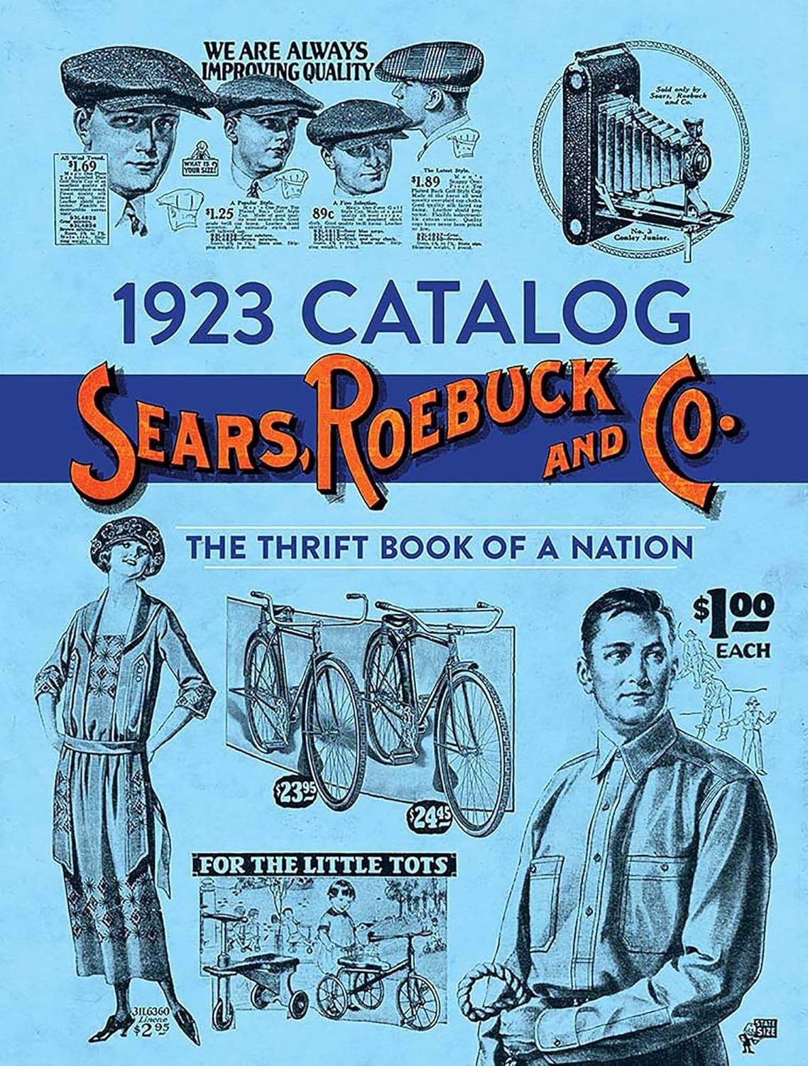Sears, Roebuck & Co. 1923 Catalog Reprint ~Dover~ 2023 Paperback ~VERY GOOD~