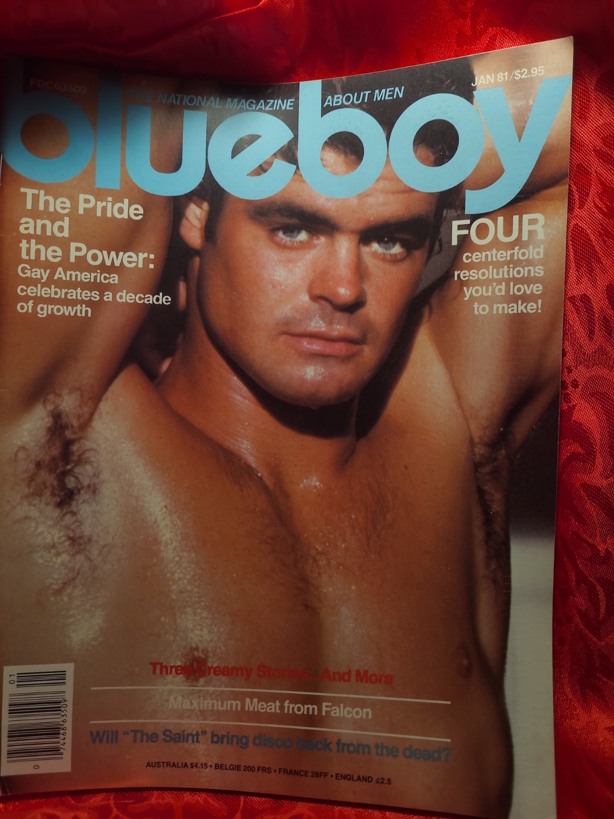 *Ultra Rare* Blueboy Jan 1981 Gay Male Interest LGBTQ Historical Male Nudes