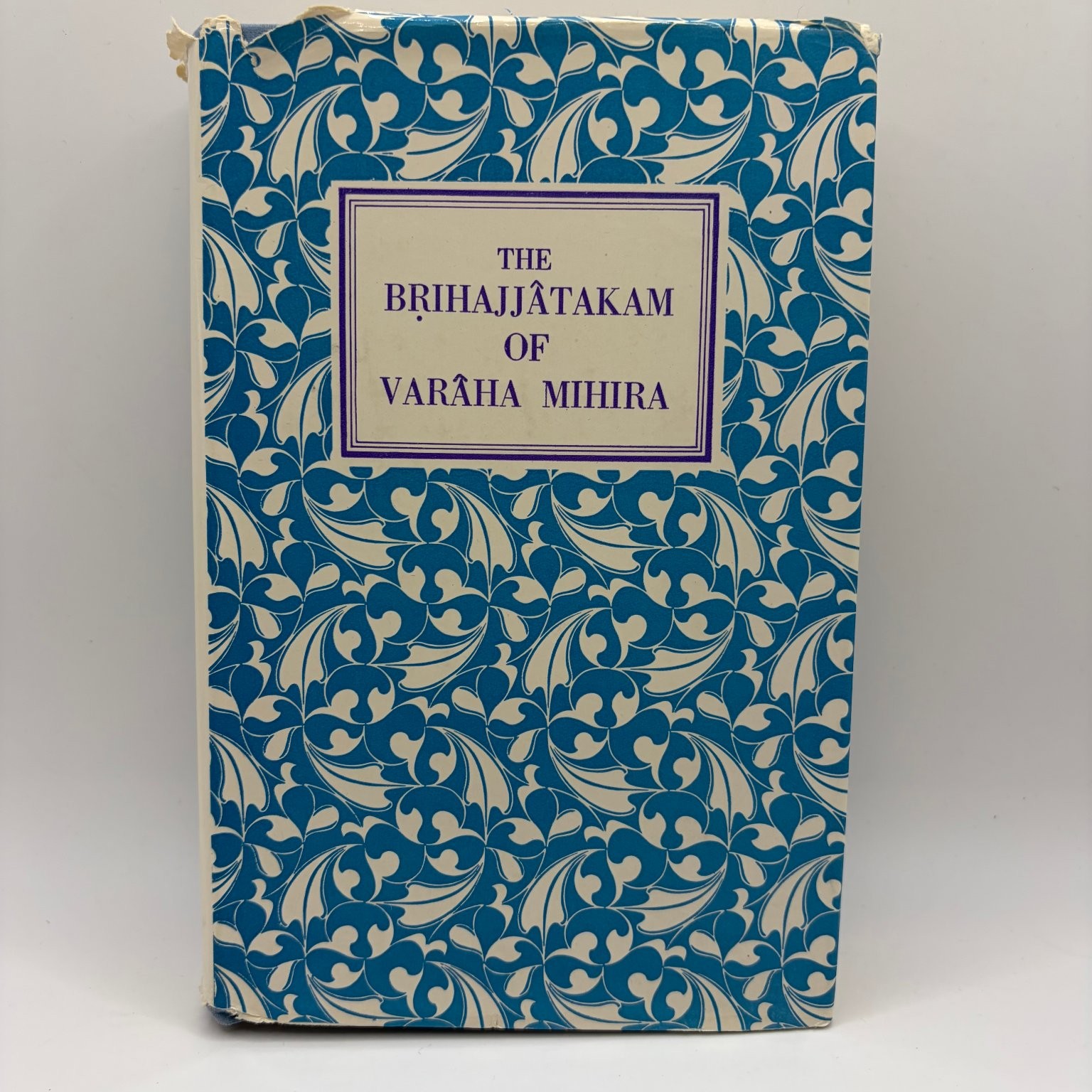 Brihajjâtakam Varâha Mihira 1979 2nd Ed Oriental Astrology Jyotisa Vedas