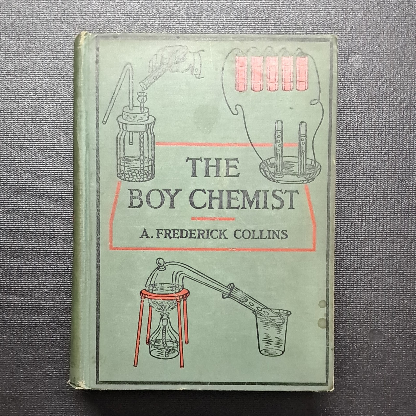 The Boy chemist by A. FREDERICK COLLINS 1924 LOTHROP HARDCOVER ILLUSTRATED