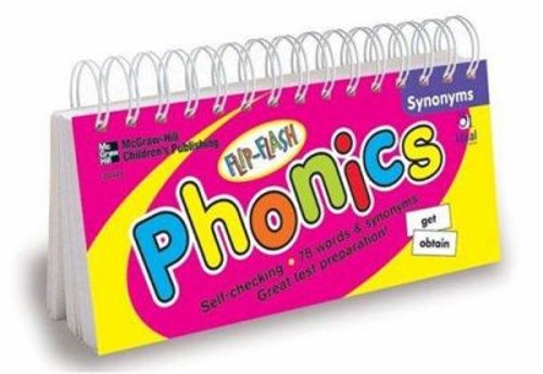 Flip-Flash Phonics : Synonyms Paperback Carson-Dellosa Publishing
