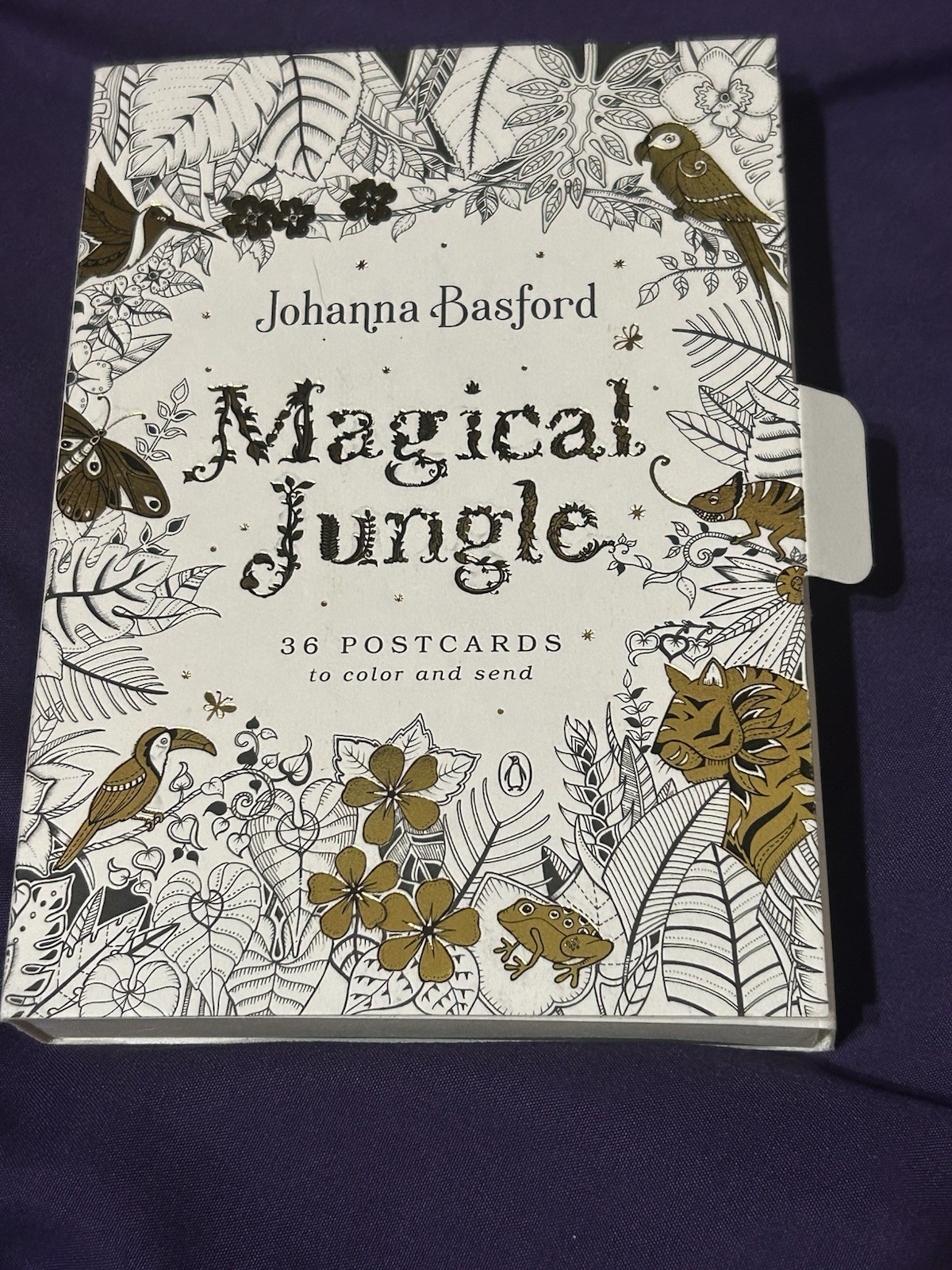 Johanna Basford Magic Jungle Colorable Postcards