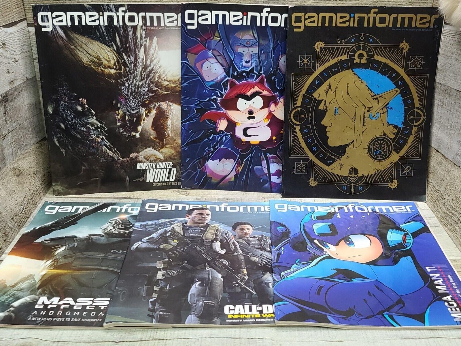 Game Informer Magazine Lot 13 Issues 2010s