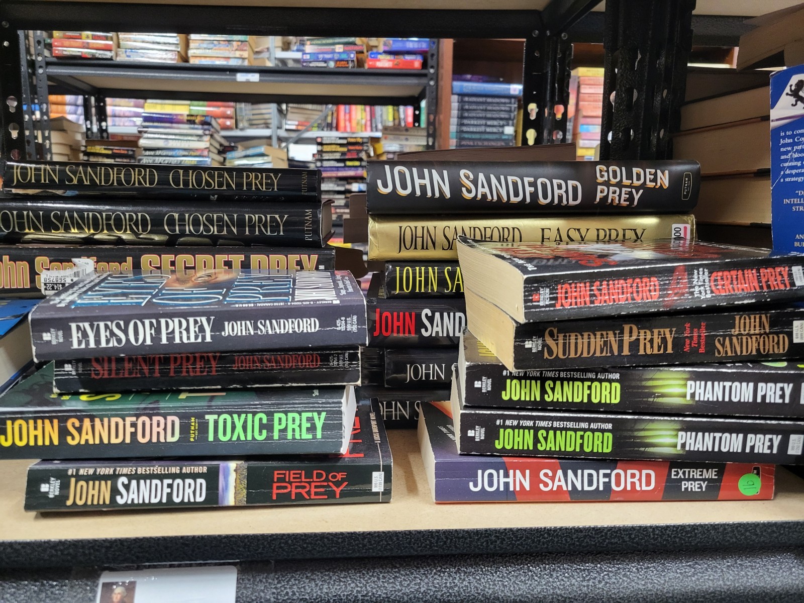 Prey Series (Lucas Davenport) by John Sandford – Complete Set Lot of 35
