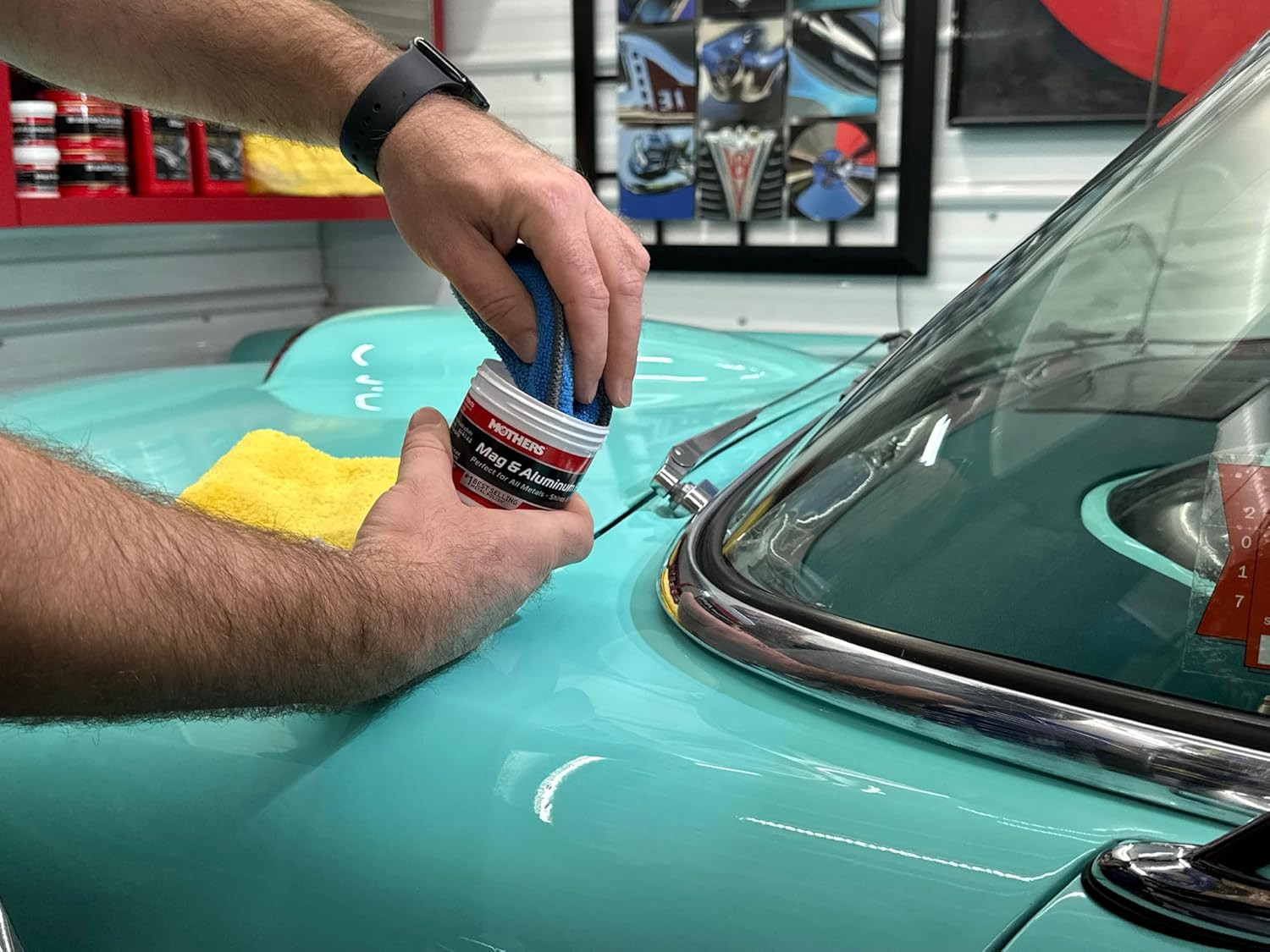 Mag & Aluminum Polish, 5 Oz. — Brilliant Shine, Easy to Use, for All Uncoated &