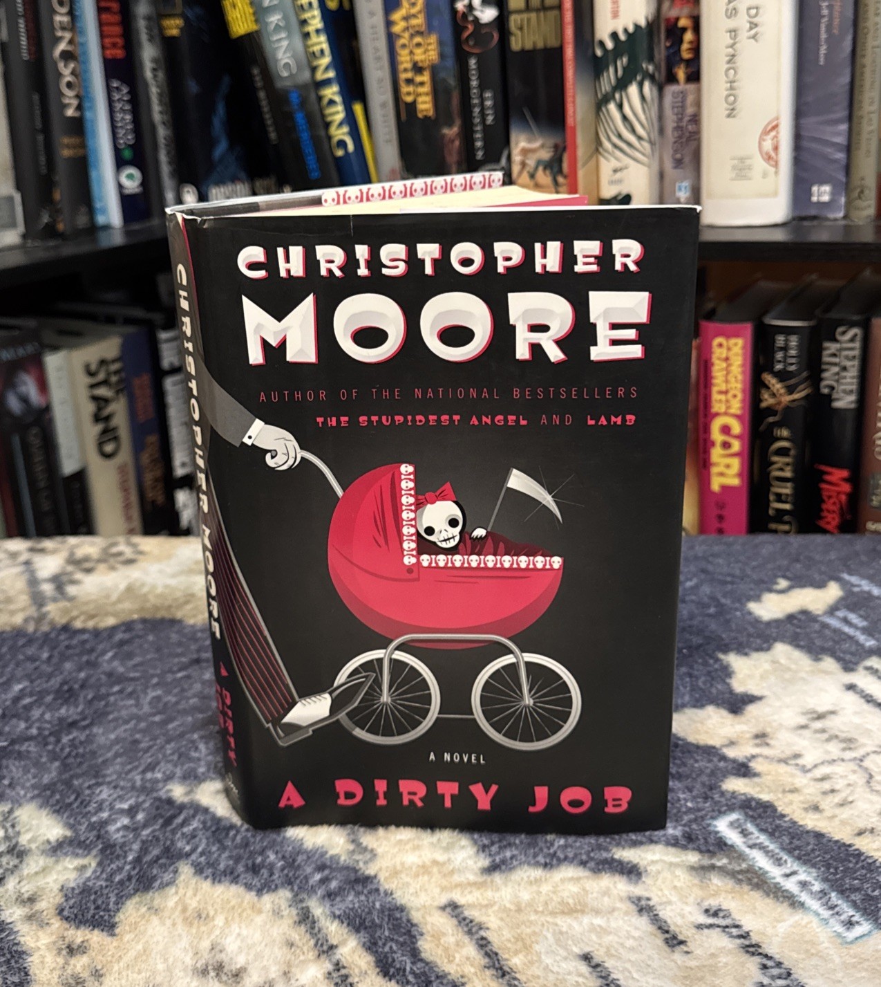 SIGNED – A Dirty Job – Christopher Moore (2006, Hardcover) Sixth Print, G