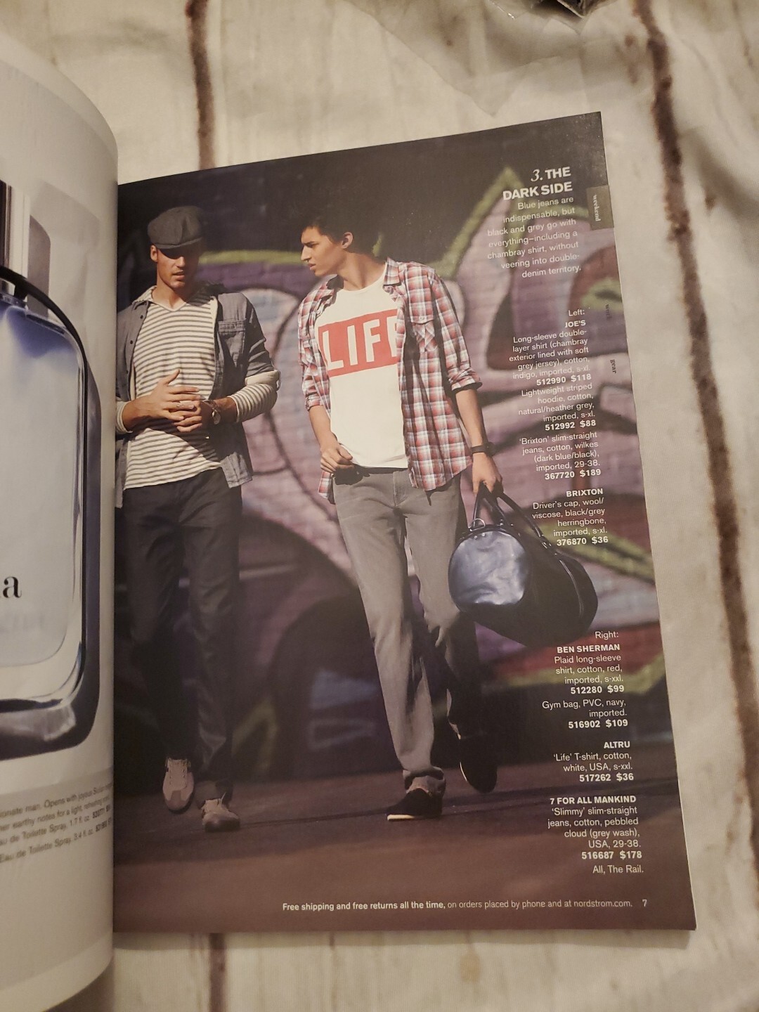 Nordstrom Catalog Look Book 2012 Spring Man’s Shop Source Book