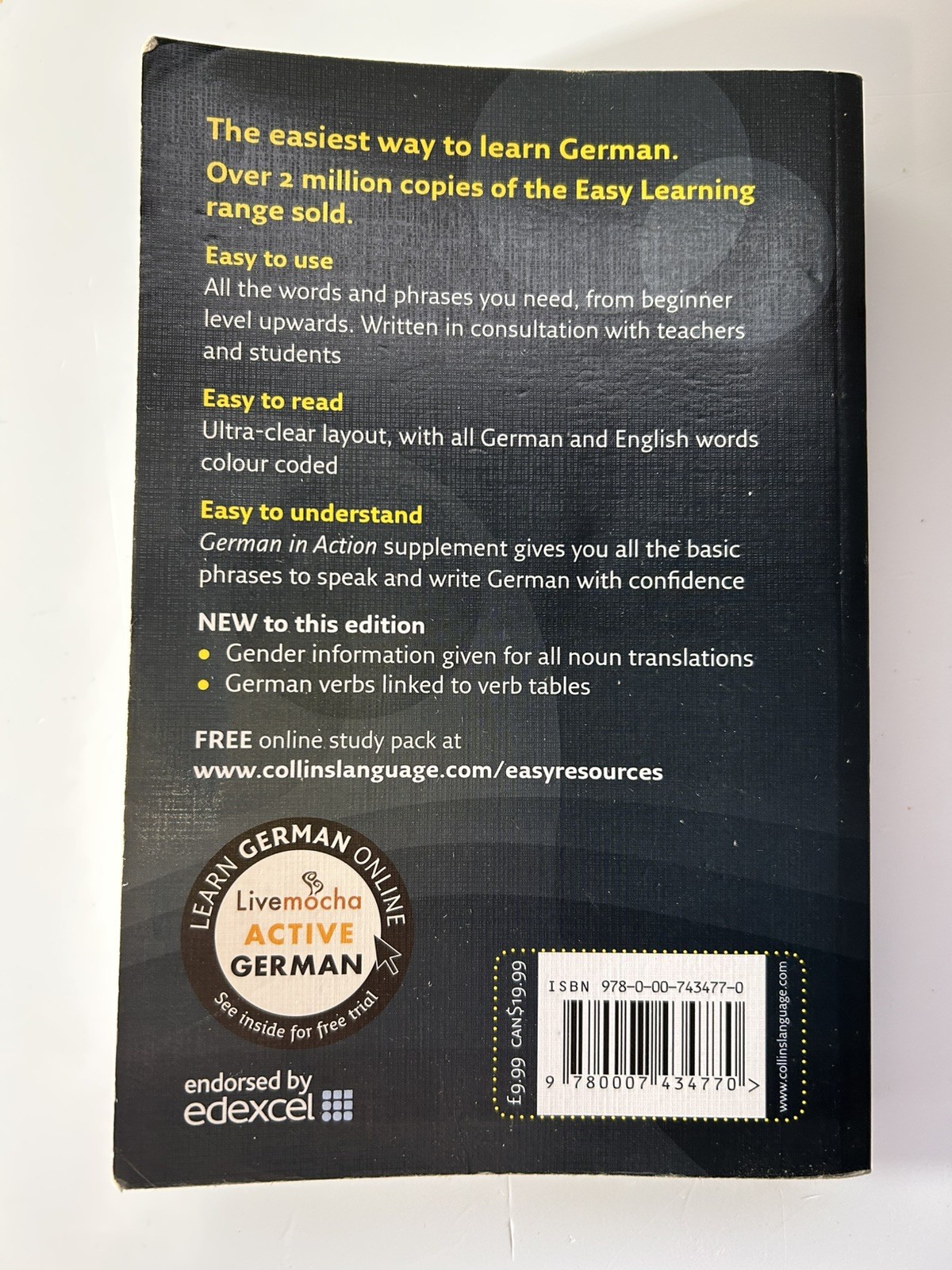 Easy Learning German Dictionary – UK Seller