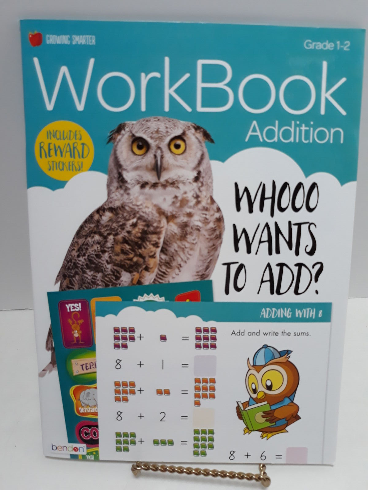 Growing Smarter Workbook-Addition (Grades 1-2) 32 pages