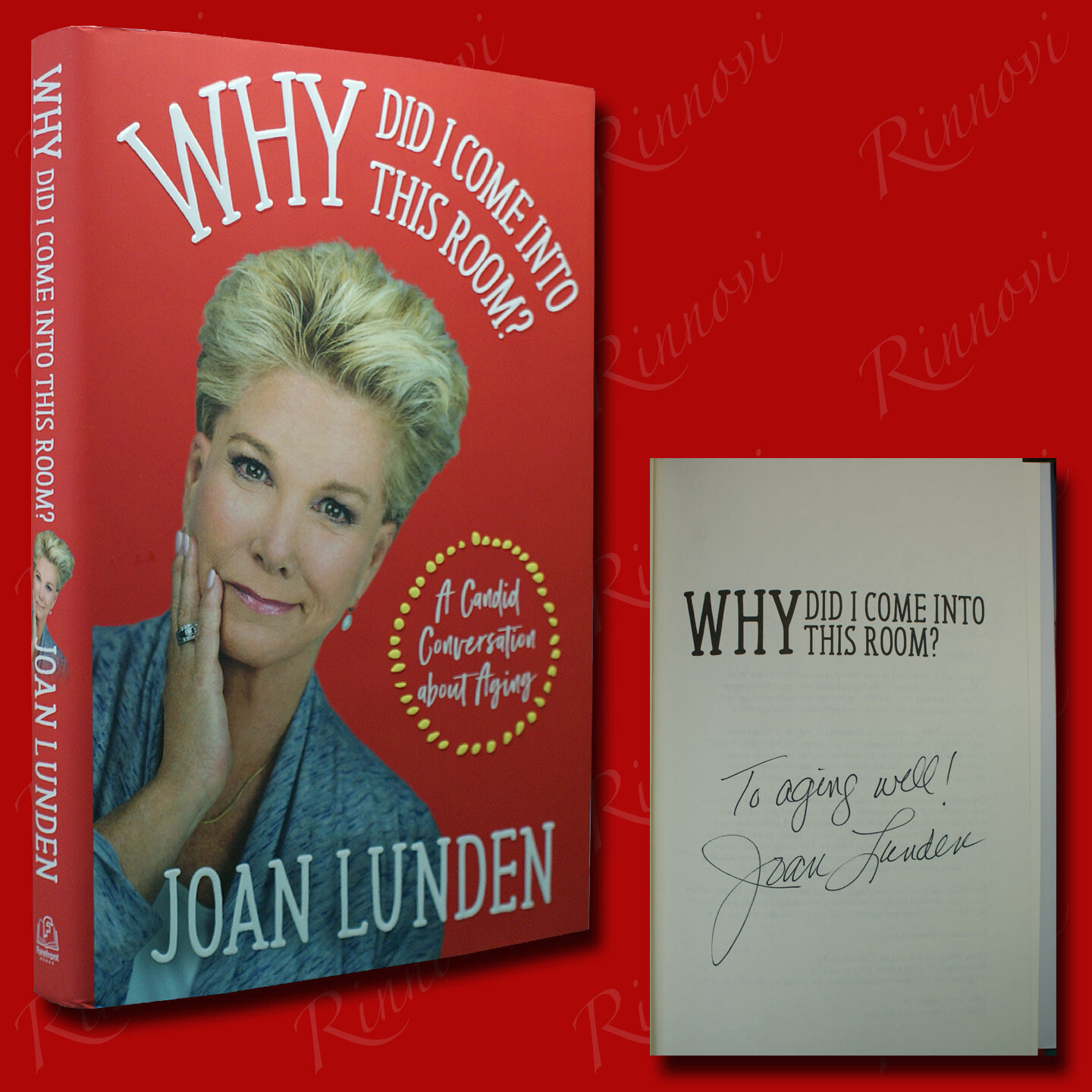 Why Did I Come Into This Room SIGNED Joan Lunden (2020,HC,1st) BRAND NEW