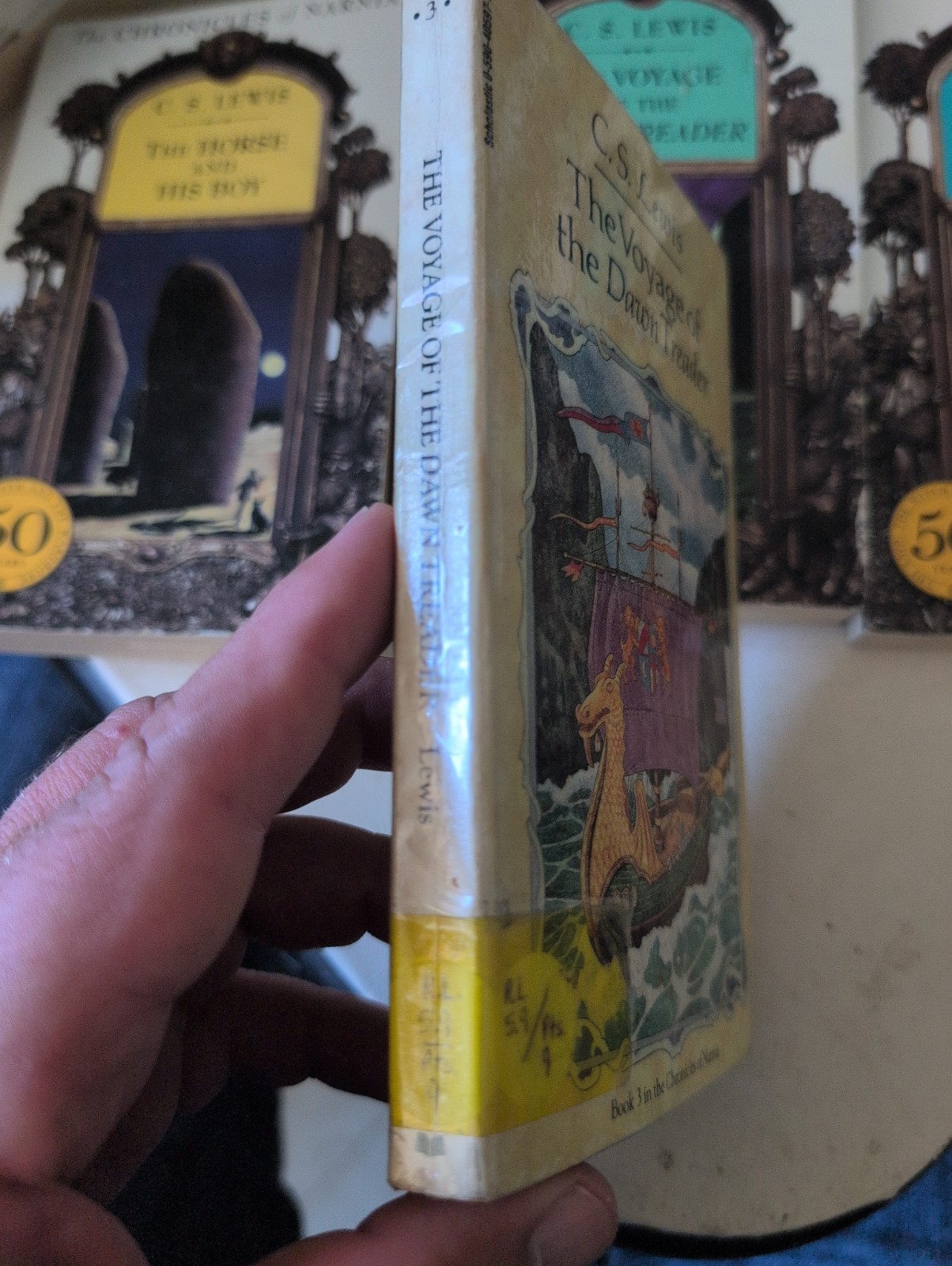 Lot of 9 C.S. Lewis Paperbacks As Shown