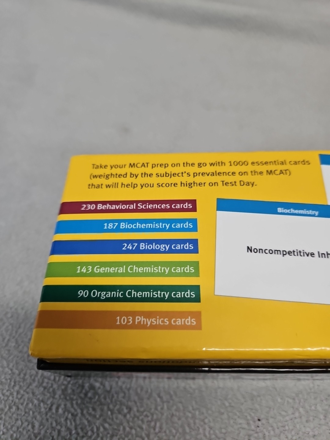 Kaplan Test Prep Ser.: Kaplan MCAT Flashcards + App by Kaplan Test Prep