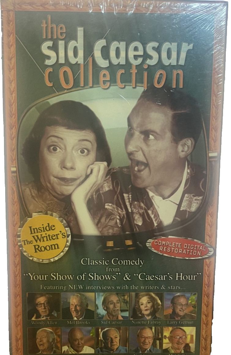 0970039727 – The Sid Caesar Collection – “Inside the Writer’s Room” – VHS tape