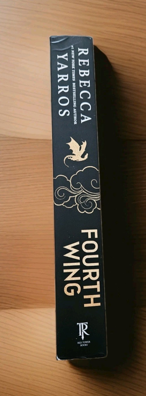 ? Fourth Wing 1st Printing Limited Edition Paperback Full Sprayed Dragon Edges