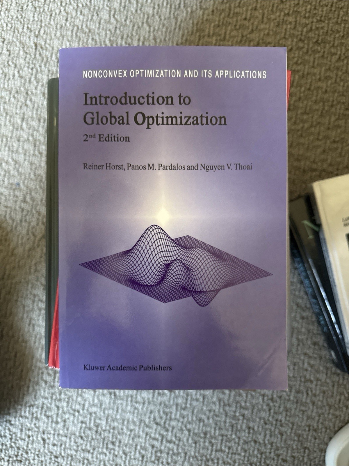 Nonconvex Optimization and Its Applications: Introduction to Global Optimization