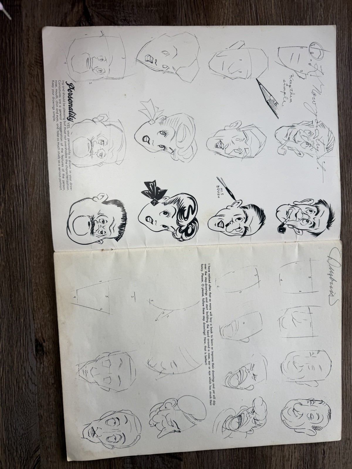 Vintage Art Instruction Book Lot – Walter T. Foster, Preston Blair & Marvel (5 B