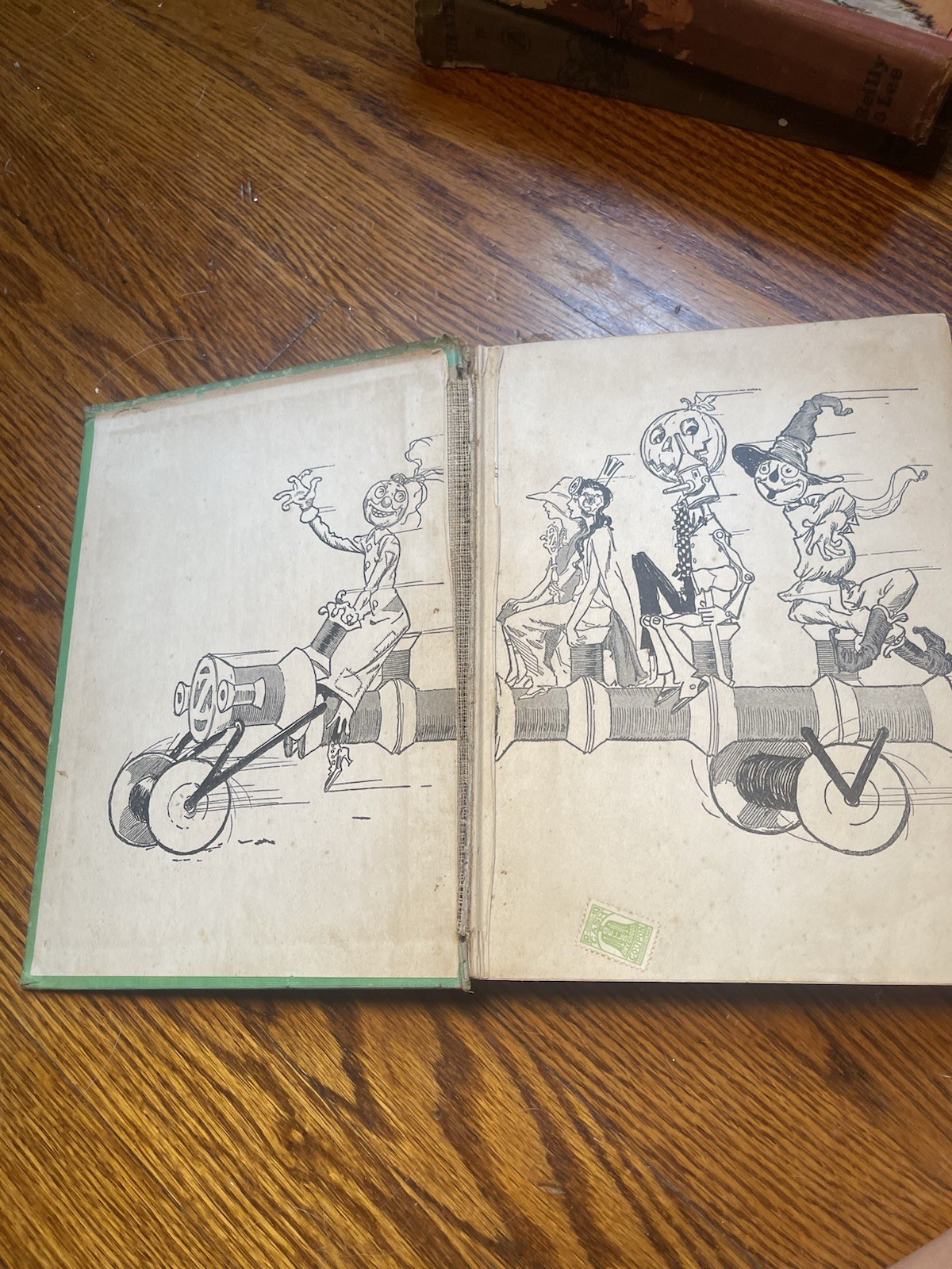 Lot of (12) 1st Ed L Frank Baum OZ Hard Covers Color Plates READ