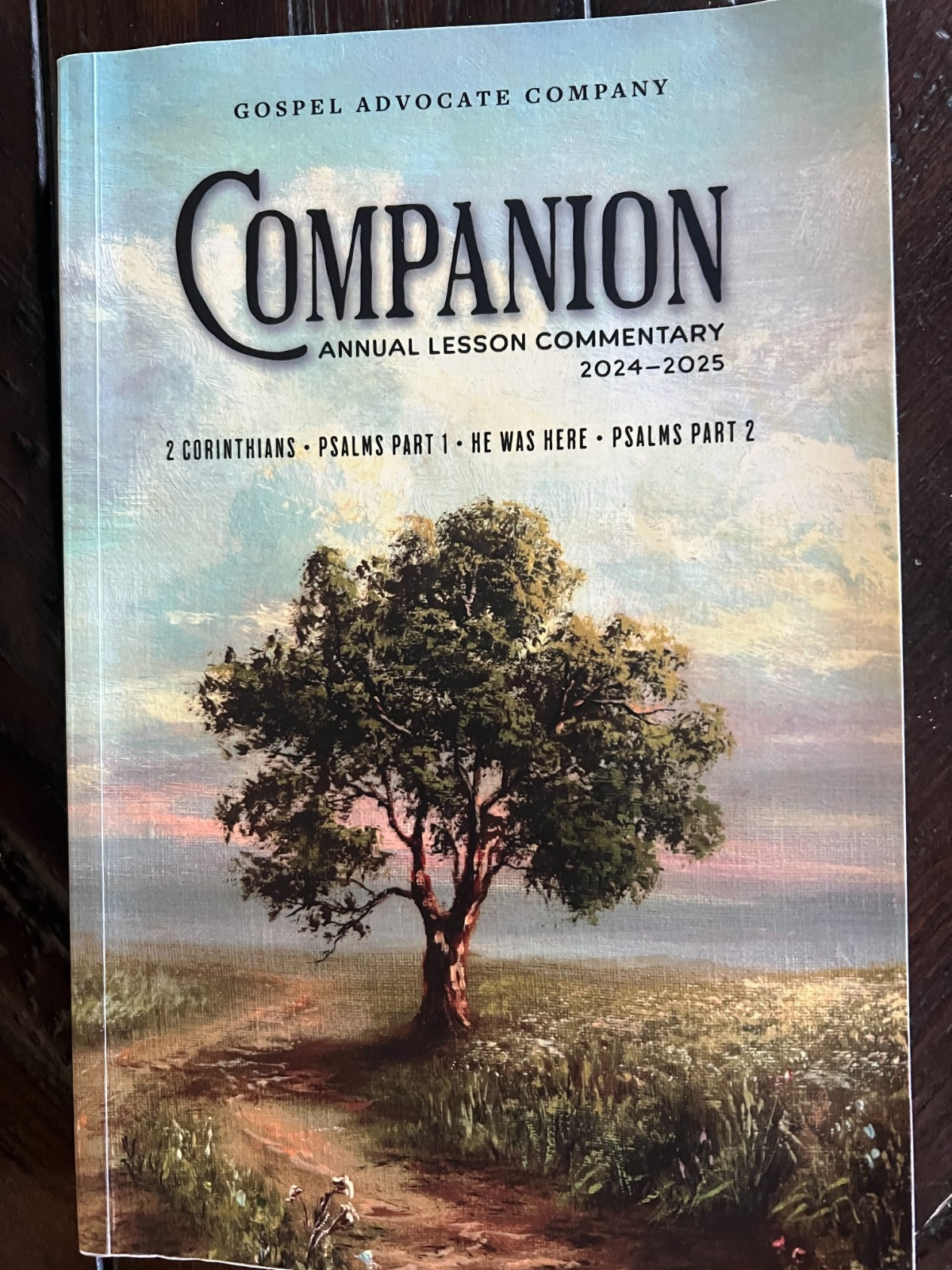 Church of Christ, Gospel Advocate Companion, 2024-25. Corinthians, Psalms
